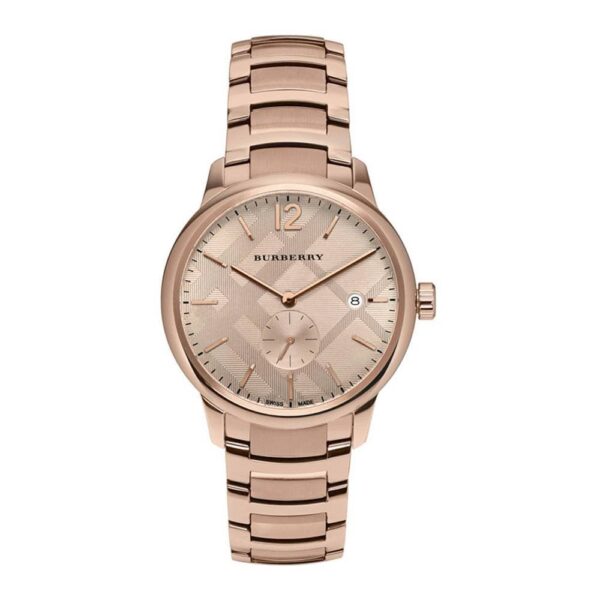 Burberry Mens Watch The Classic Rose Gold Bu10013