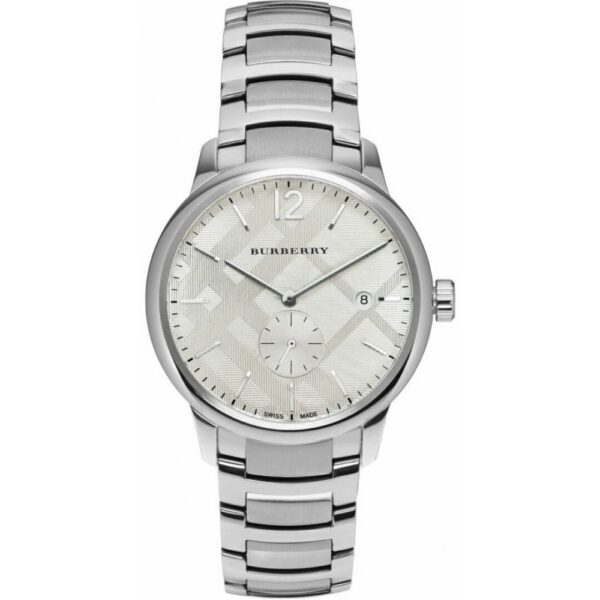 Burberry Mens Watch The Classic Silver Bu10004