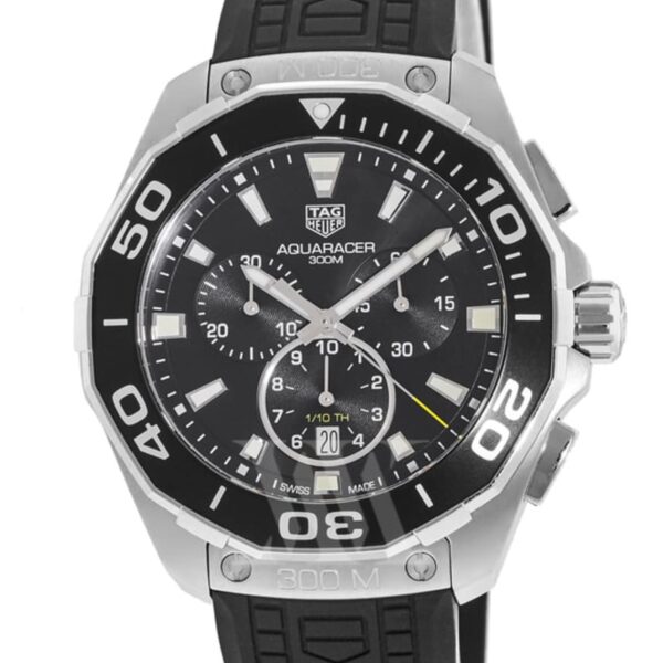 Tag Heuer Carrera Aquaracer Watch For Men Cay111a Ft6041 - alternate view