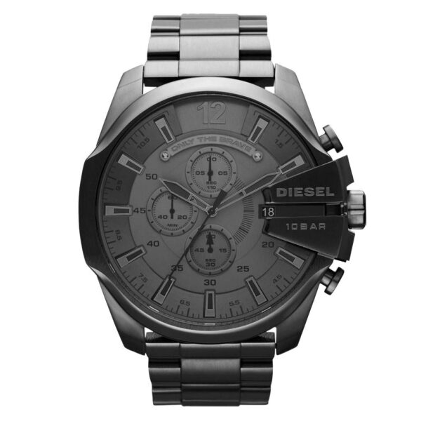 Diesel Dz4355 Men S Mega Chief Black Chronograph Watch