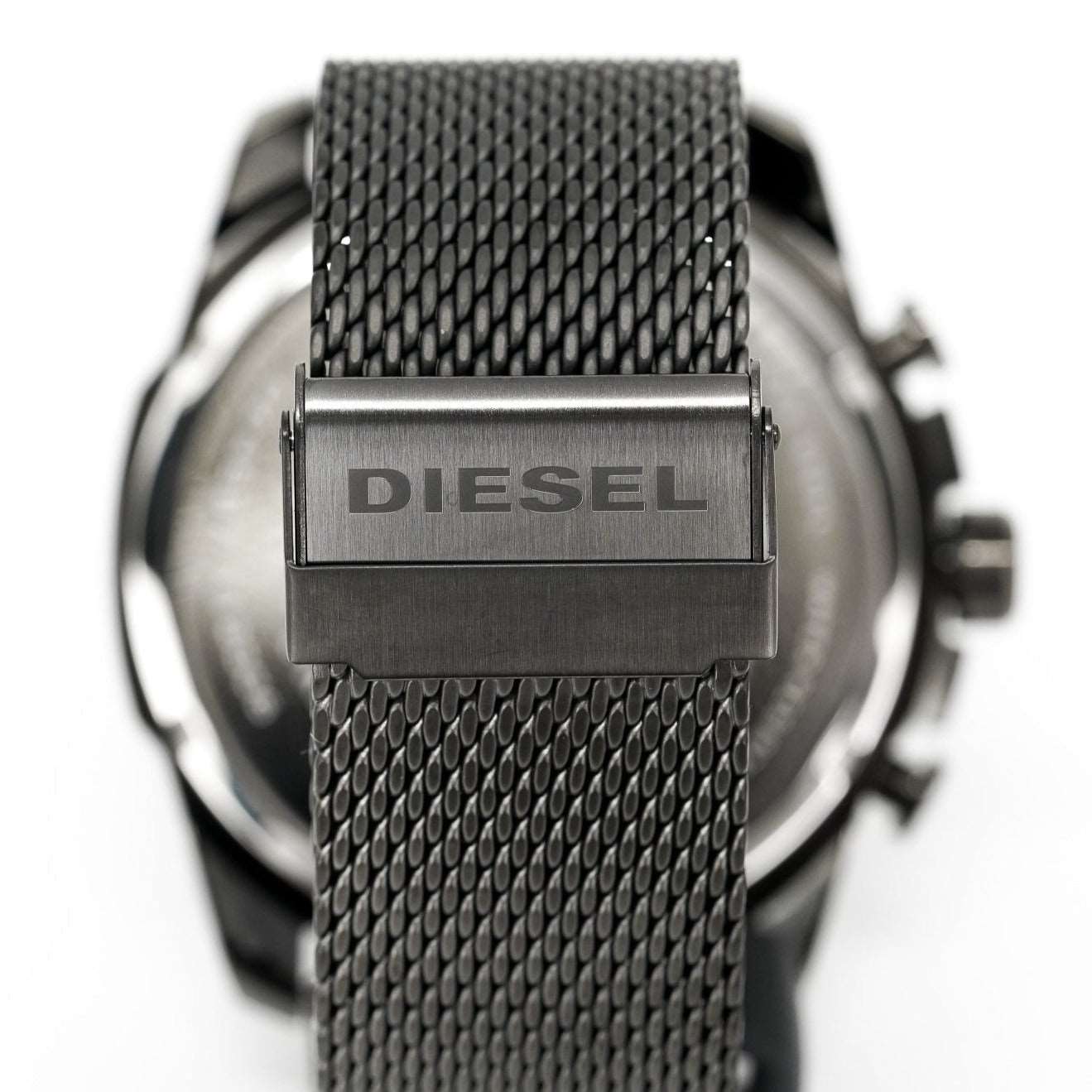 Diesel Dz4527 Men S Chronograph Mega Chief Gunmetal Mesh Watch - Image 3