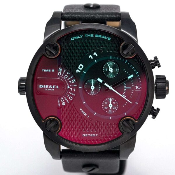 Diesel Dz7257 Men S Chronograph Little Daddy Blue Black Watch - alternate view