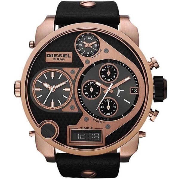Diesel Dz7261 Men S Rose Gold Mr Daddy Chronograph Watch