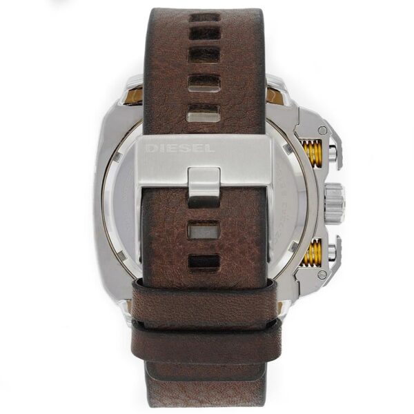 Diesel Dz7343 Men S Bamf Beige Leather Chronograph Watch - alternate view