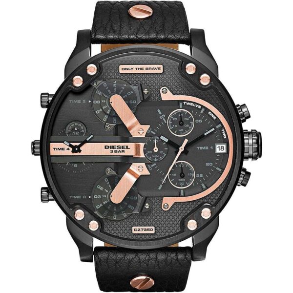 Diesel Dz7350 Men S Daddy 2 0 Black Chronograph Watch
