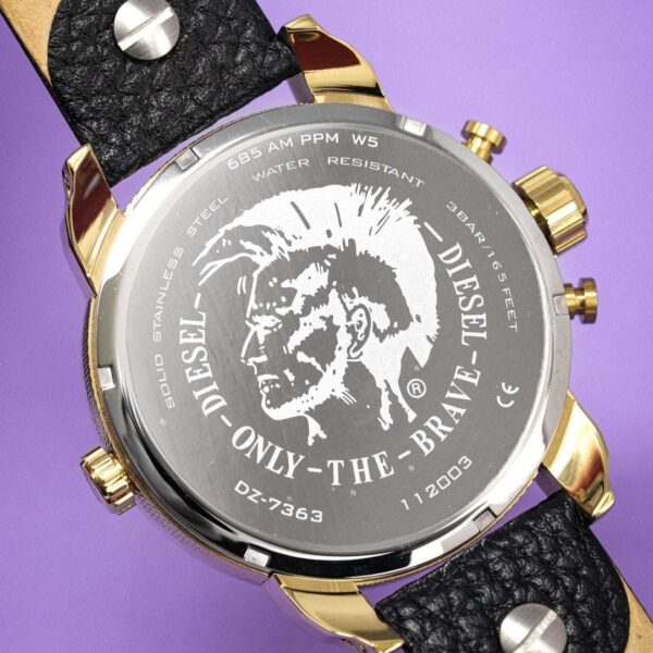 Diesel Dz7363 Men S Chronograph Little Daddy Gold Watch - alternate view