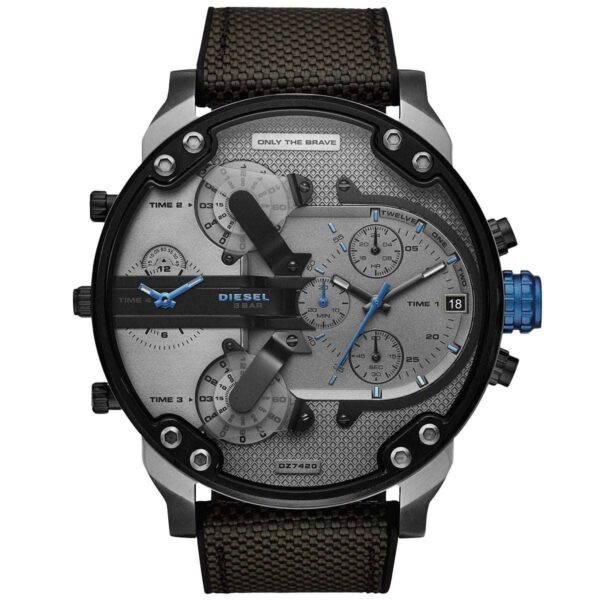 Montre Diesel DZ7420 Chronographe pour homme Mr Daddy 2.0 Grise