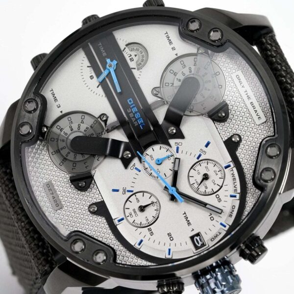 Montre Diesel DZ7420 Chronographe pour homme Mr Daddy 2.0 Grise - alternate view