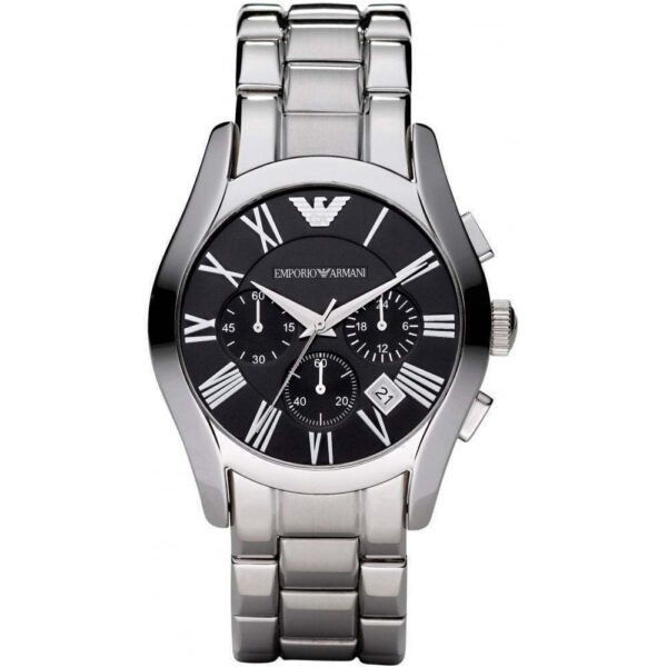 Emporio Armani Ar0673 Men S Classic Gunmetal Chronograph Watch