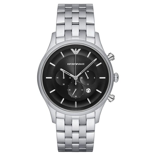 Emporio Armani Ar11017 Men S Black Chronograph Watch