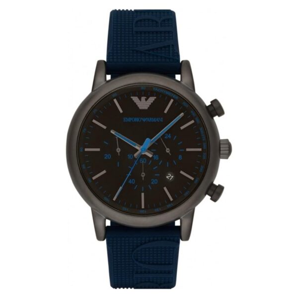 Emporio Armani Ar11023 Men S Luigi Blue Chronograph Watch