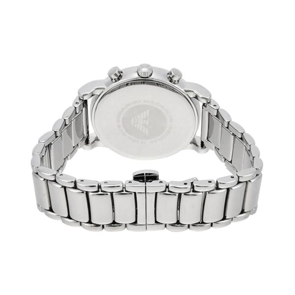 Emporio Armani Ar11132 Men S Luigi Silver Chronograph Watch - alternate view