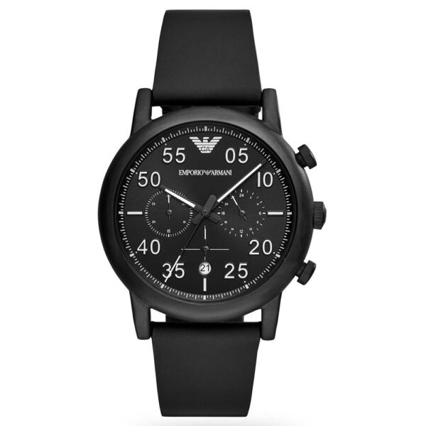 Emporio Armani Ar11133 Men S Luigi Black Chronograph Watch