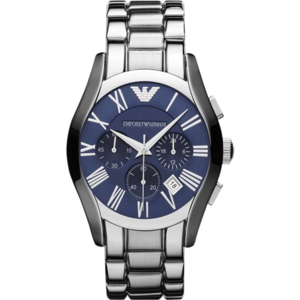 Emporio Armani Ar1635 Men S Blue Chronograph Watch