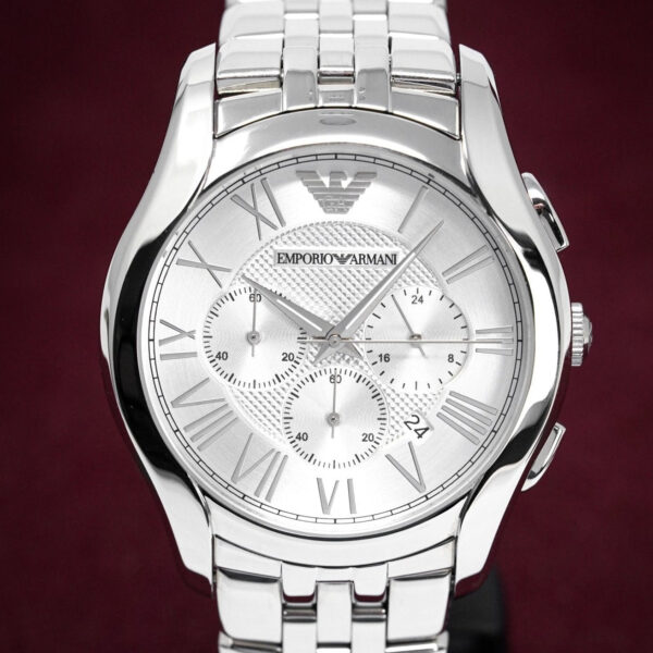 Emporio Armani Ar1702 Men S Valente Chronograph Steel Watch - alternate view