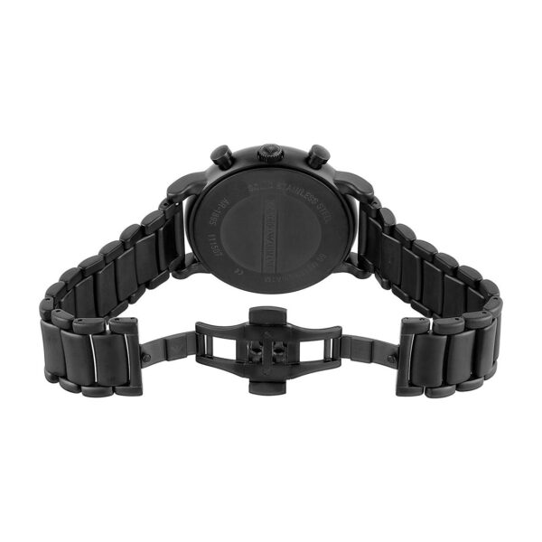 Emporio Armani Ar1895 Men S Black Chronograph Watch - alternate view