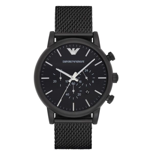 Emporio Armani Ar1968 Men S Black Chronograph Watch