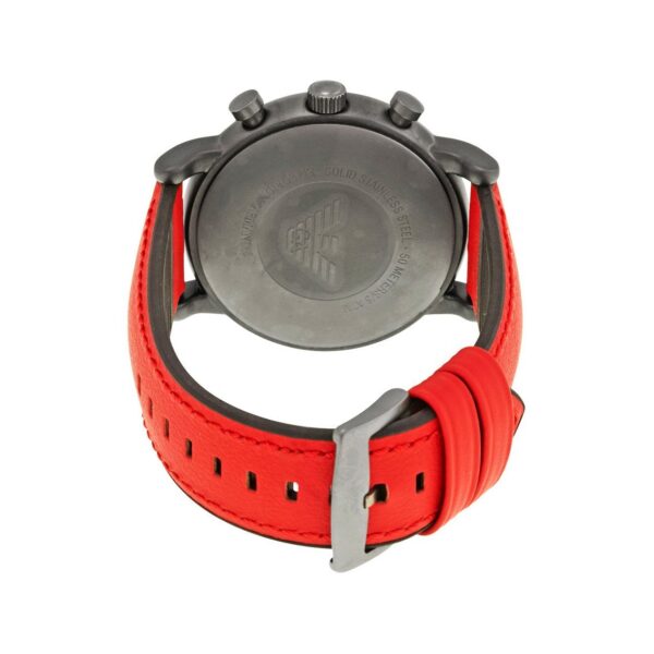 Emporio Armani Ar1971 Men S Luigi Red Chronograph Watch - alternate view