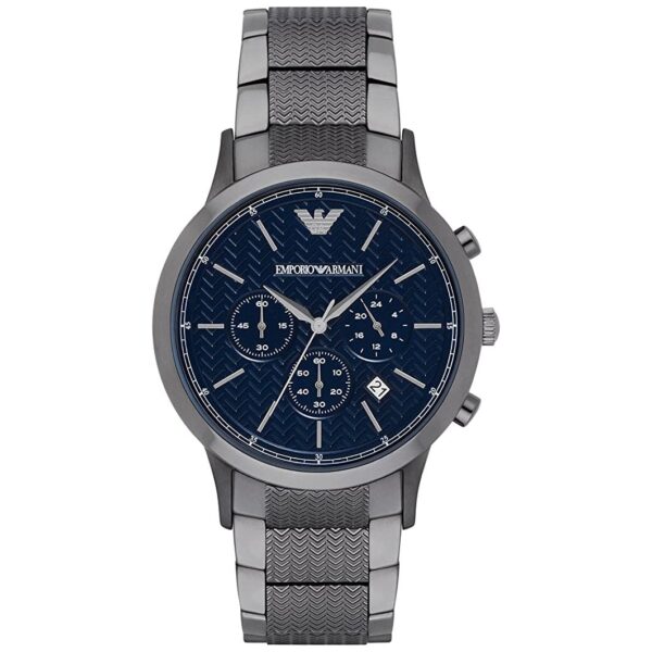 Emporio Armani Ar2505 Men S Gunmetal Chronograph Watch
