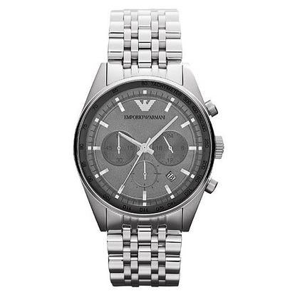Emporio Armani Ar5998 Men S Gunmetal Chronograph Watch