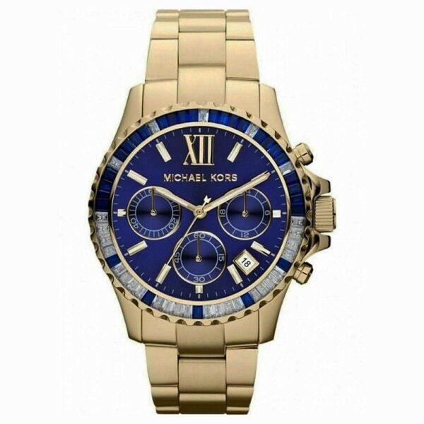 Michael Kors Mk5754 Ladies Everest Gold Tone Watch