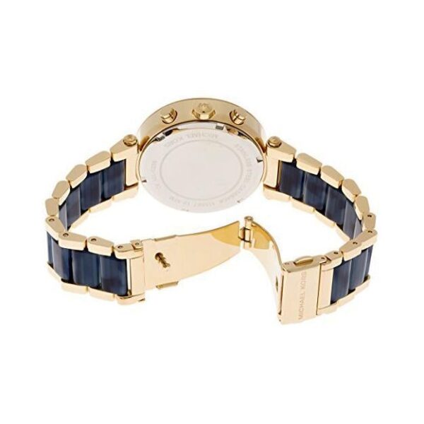 Michael Kors Mk6238 Ladies Parker Two Tone Blue Watch - alternate view