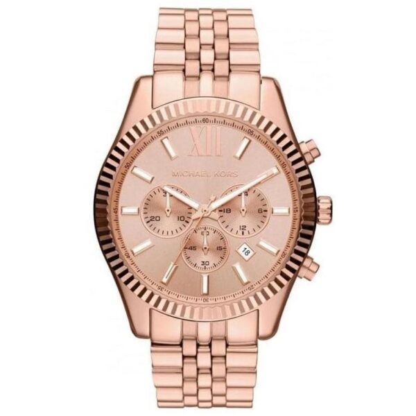 Michael Kors Mk8319 Men S Lexington Rose Gold Watch