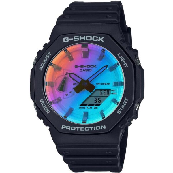 Casio G Shock Mens Black Watch Ga 2100sr 1aer