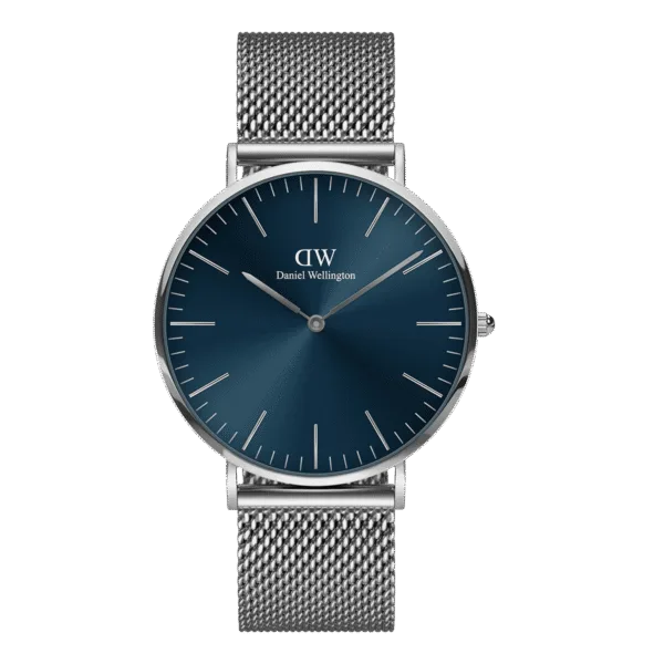 Daniel Wellington Classic Mesh Arctic Mens Blue Watch Dw00100628