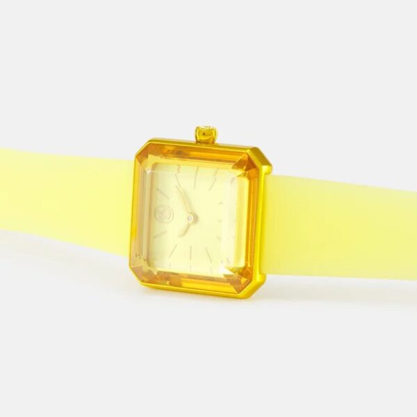 Swarovski Watch Lucent With Silicone Strap Yellow 5624382 - alternate view