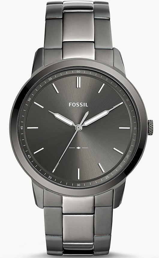 Fossil Watch The Minimalist Three Hand Smoke Mens Fs5459 - alternate view