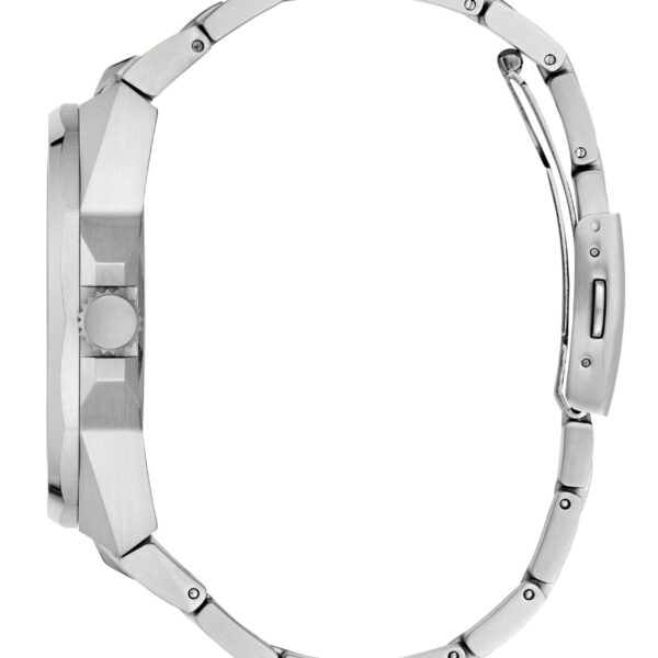 Gents Dashboard Silver Tone Recycled Steel Watch Gw0798g1 - alternate view