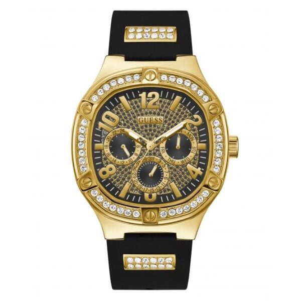 Guess Watches Gents Duke Gold Tone Watch Gw0641g2
