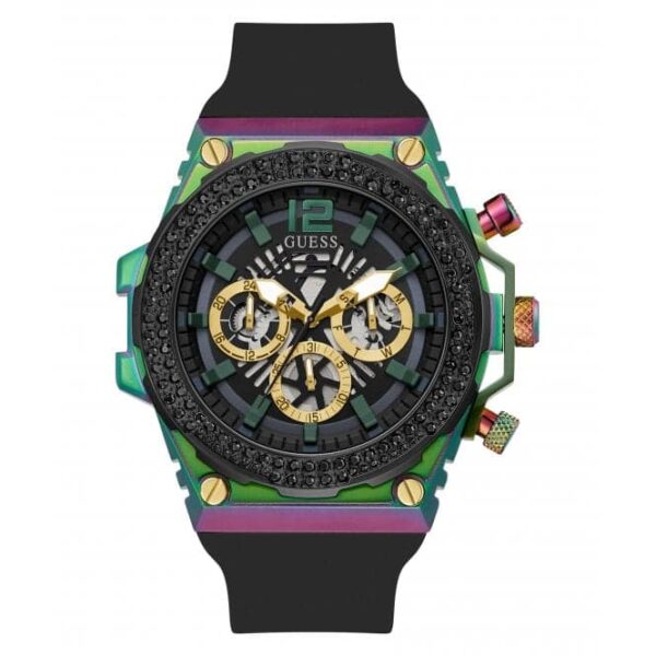 Guess Watches Gents Exposure 2 Tone Watch Gw0633g1