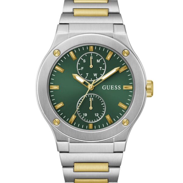 Gents Jet Silver Tone Stainless Steel Watch Gw0795g1