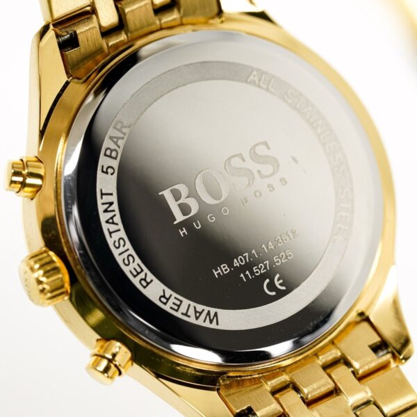 Hugo Boss Men S Watch Associate Yellow Gold Blue Hb1513841 - alternate view