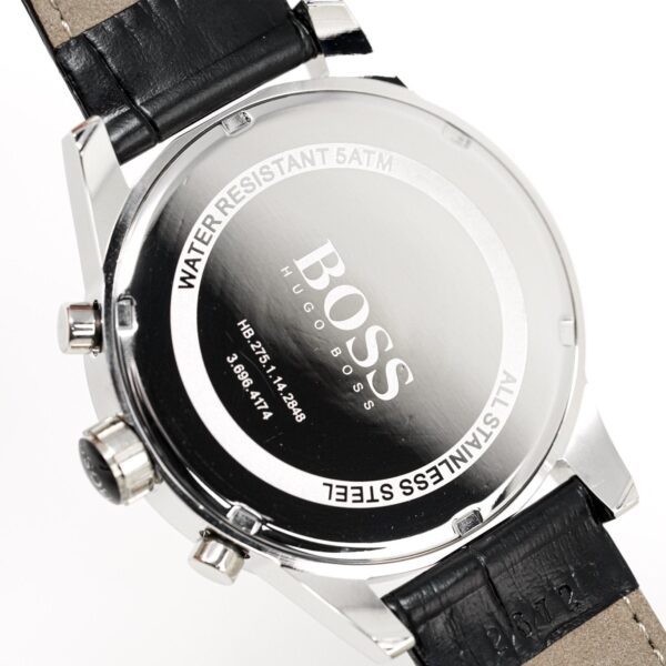 Hugo Boss Men S Watch Chronograph Blue Jet Leather Hb1513283 - alternate view