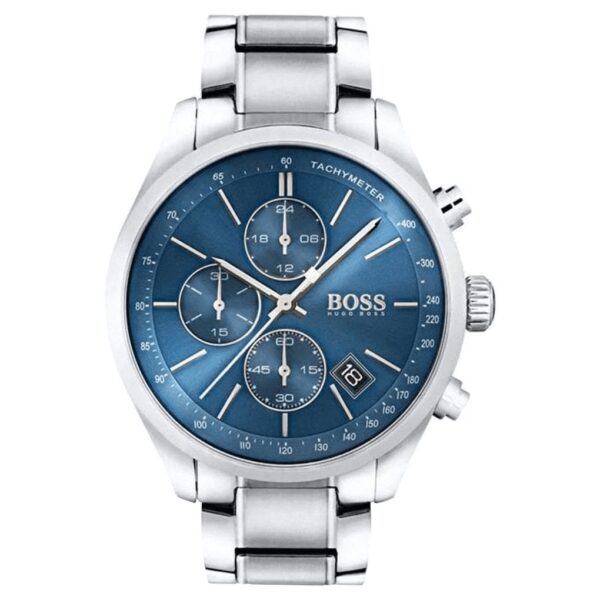Hugo Boss Men S Watch Chronograph Grand Prix Blue Hb1513478
