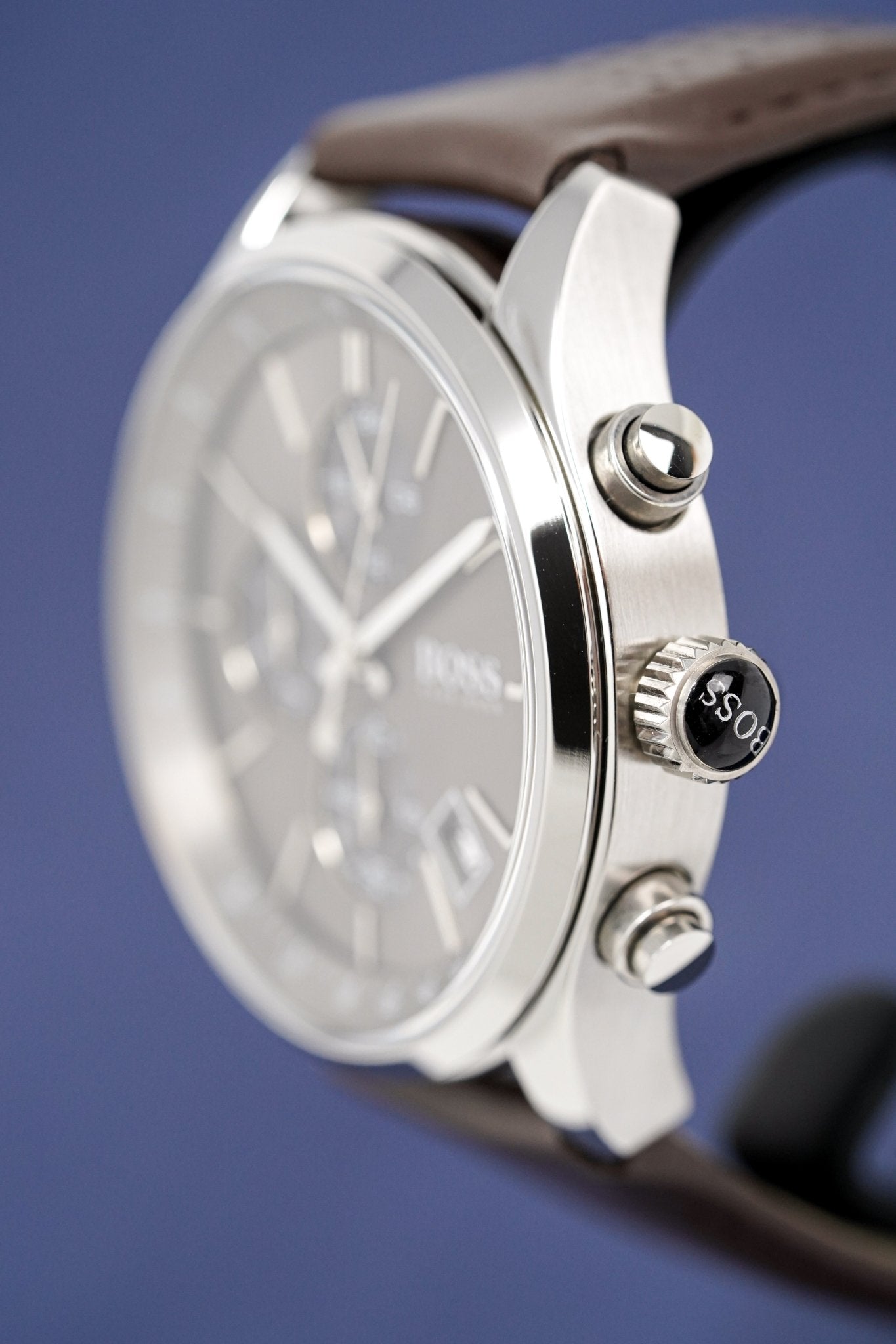 Hugo Boss Men S Watch Chronograph Grand Prix Grey Hb1513476 - Image 5