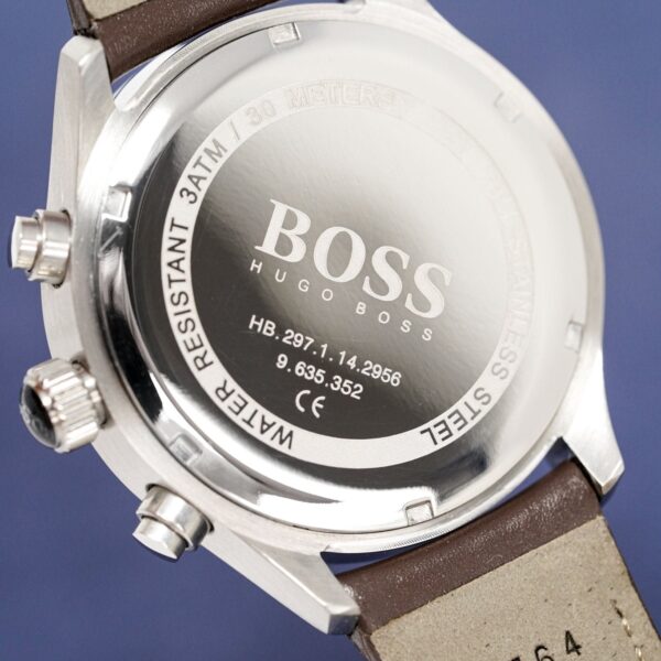 Hugo Boss Men S Watch Chronograph Grand Prix Grey Hb1513476 - alternate view