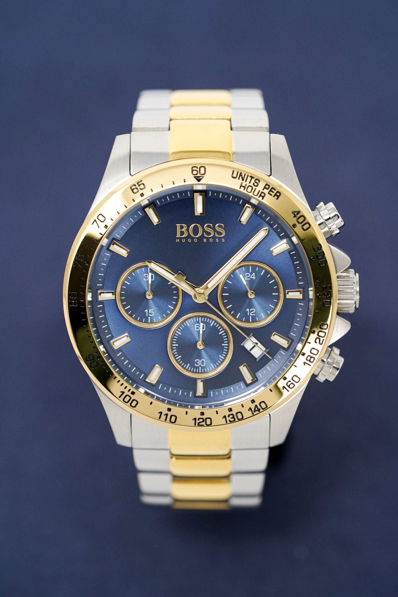Hugo Boss Watch Chronograph Hero Two Tone Blue Hb1513767 - Image 3