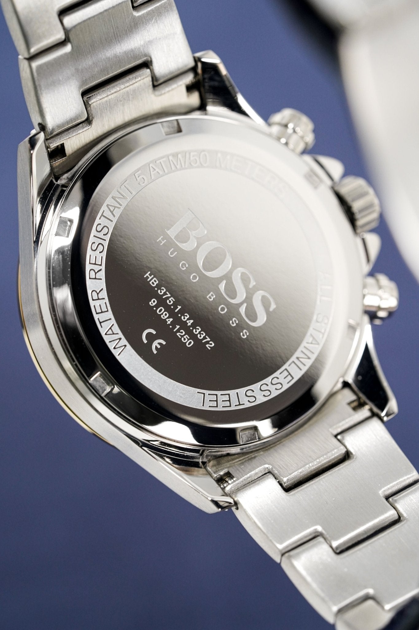 Hugo Boss Watch Chronograph Hero Two Tone Blue Hb1513767 - Image 2