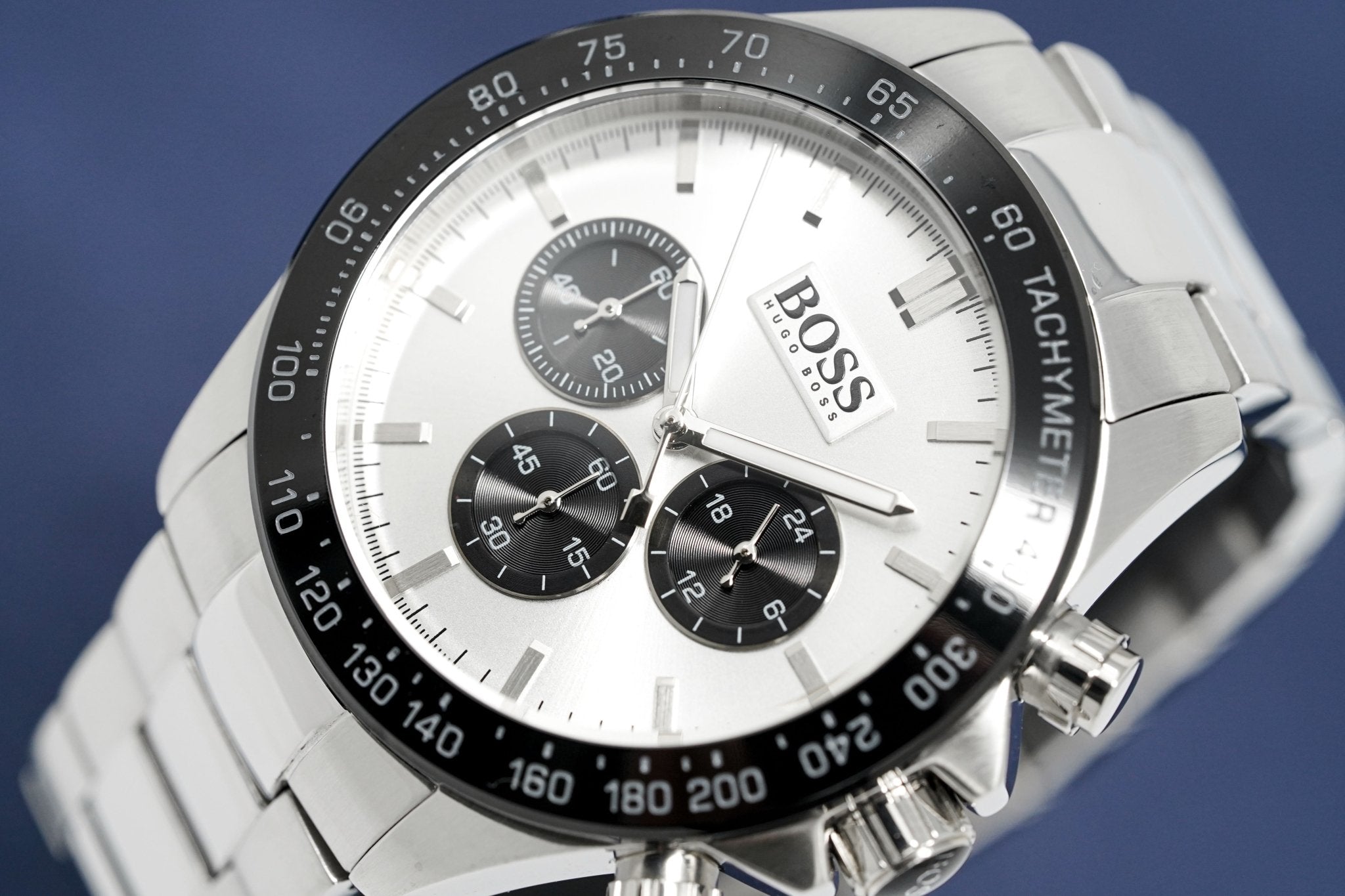Hugo Boss Men S Watch Chronograph Ikon Panda Hb1512964 - Image 3