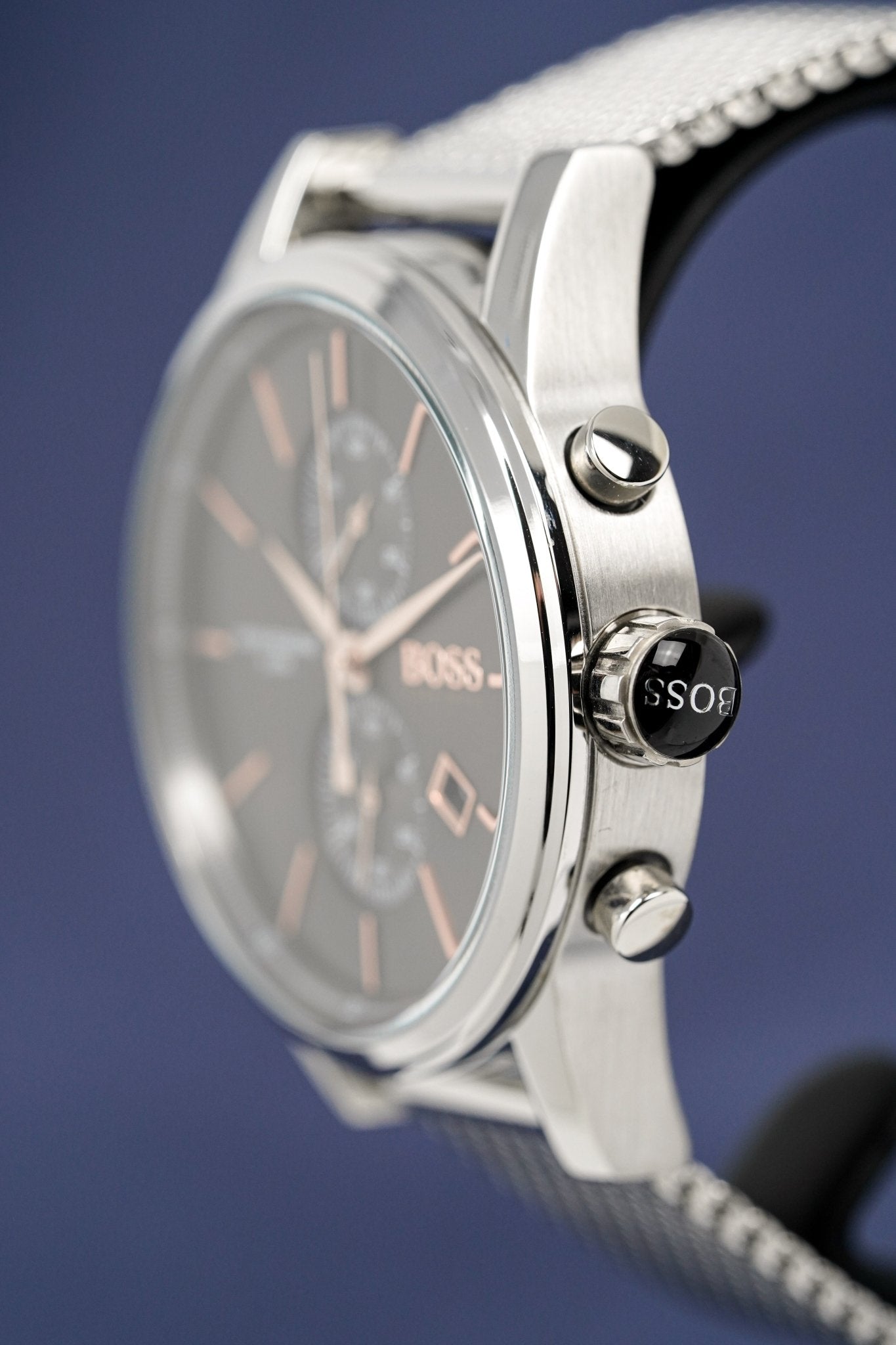 Hugo Boss Herenhorloge Chronograaf Jet Grey HB1513440 - Image 5