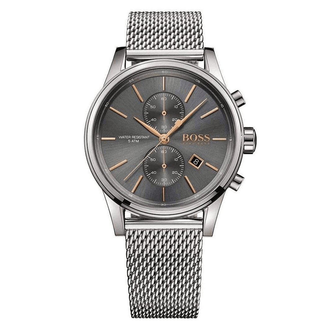 Hugo Boss Herenhorloge Chronograaf Jet Grey HB1513440