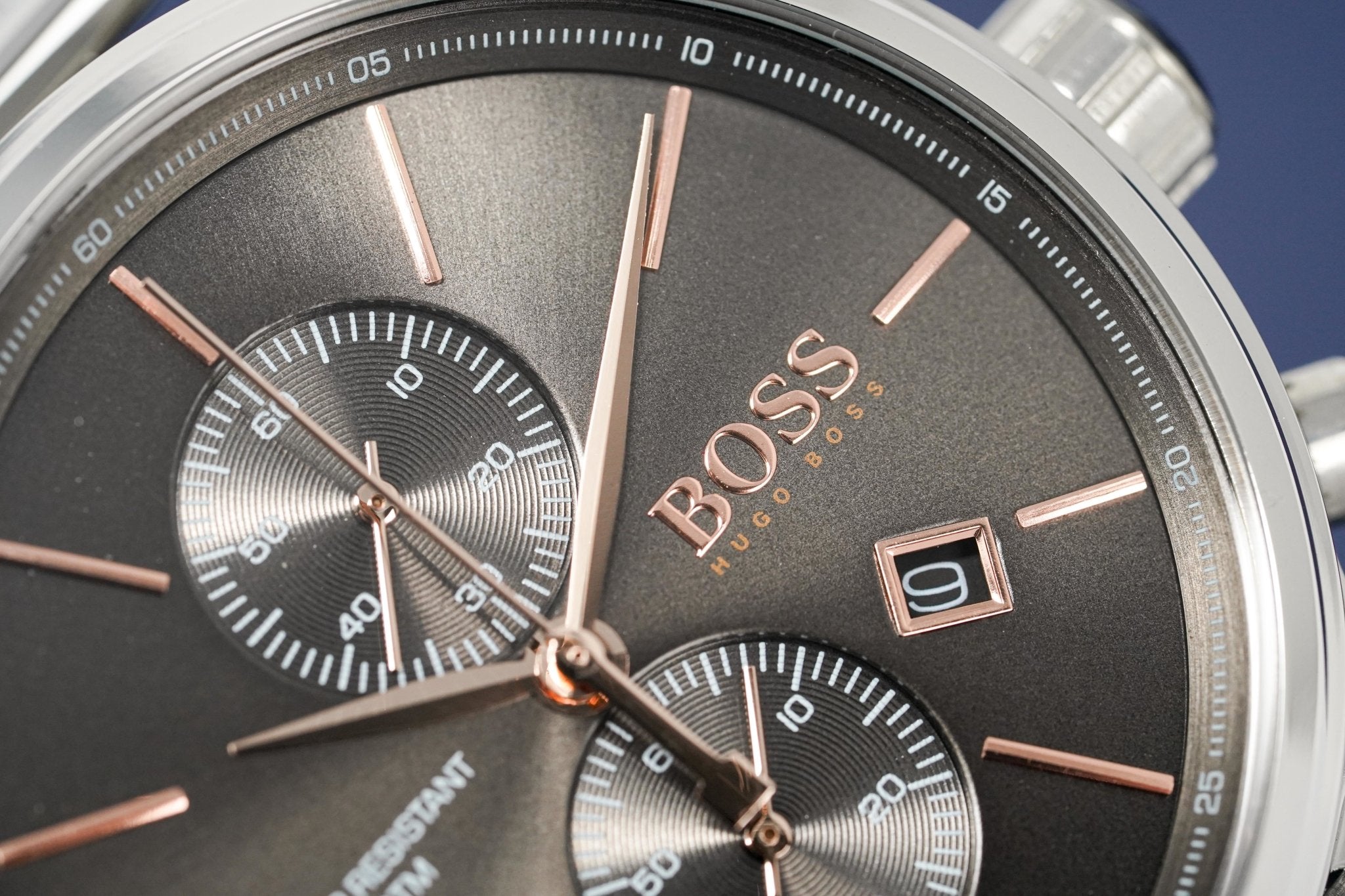 Hugo Boss Herenhorloge Chronograaf Jet Grey HB1513440 - Image 4