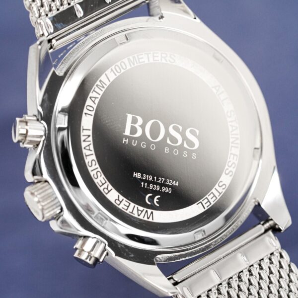 Hugo Boss Men S Watch Chronograph Ocean Edition Black Hb1513701 - alternate view