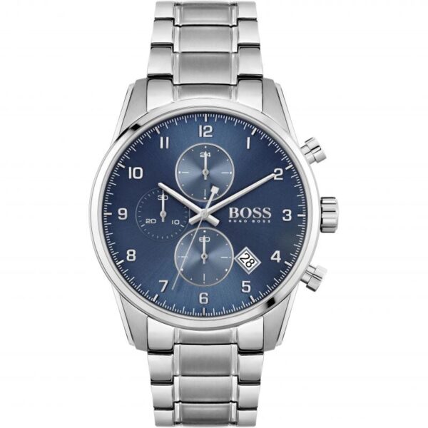 Hugo Boss Men S Watch Chronograph Skymaster Blue Hb1513784
