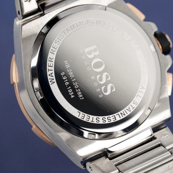 Hugo Boss Men S Watch Chronograph Supernova Grey Hb1513362 - alternate view