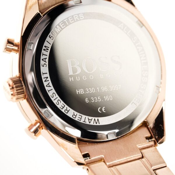 Hugo Boss Men S Watch Chronograph Trophy Rose Gold Hb1513632 - alternate view